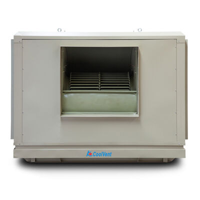 Type centrifuge industriel refroidisseur d'air 60000M3/H 15kW de fan monté par toit de refroidisseur évaporatif