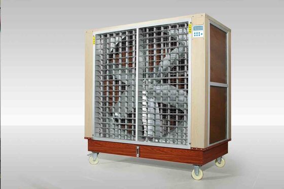 fan 80m2 - refroidisseur de refroidissement par l'eau 85Kg d'air en acier de refroidisseur d'eau de 120m2 Stianless pour le café