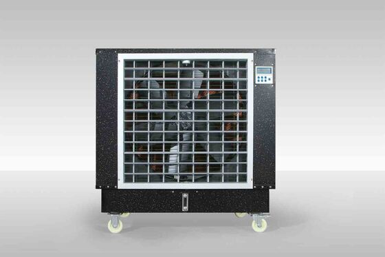 0.37kw refroidisseur d'air mobile d'acier inoxydable de noir du refroidisseur évaporatif 120L pour l'atelier