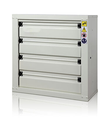 ventilateurs d'extraction de la serre chaude 0.37kW, ventilateur d'aérage de la pression 160Pa négative